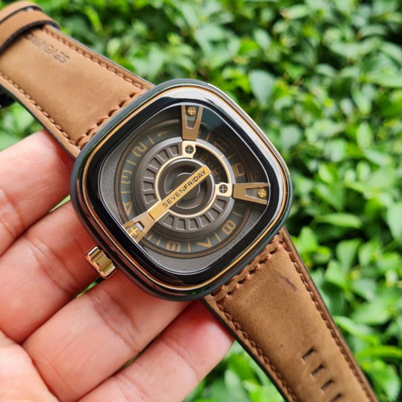 Jam tangan SEVENFRIDAY M2/02 automatic, mesin Miyota Japan, NFC aktif, include box Original dan stra