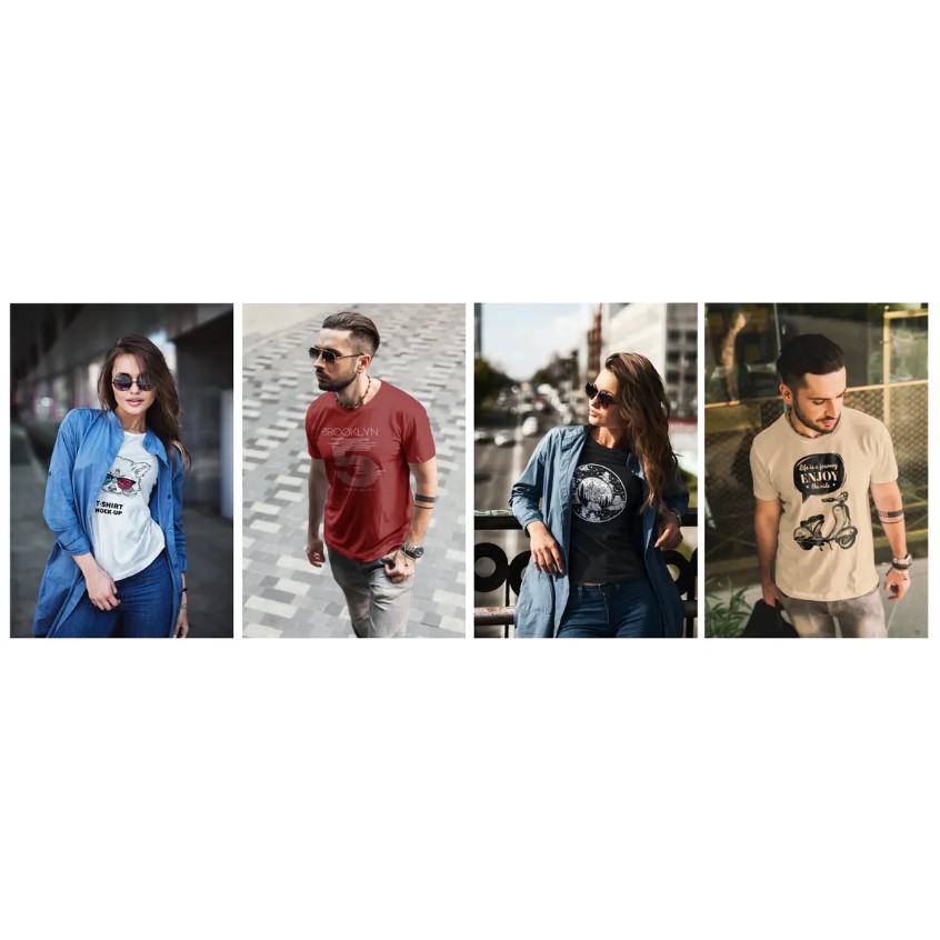 Pro T-Shirt Mock-Up Urban Edition - Creative Marketid-2