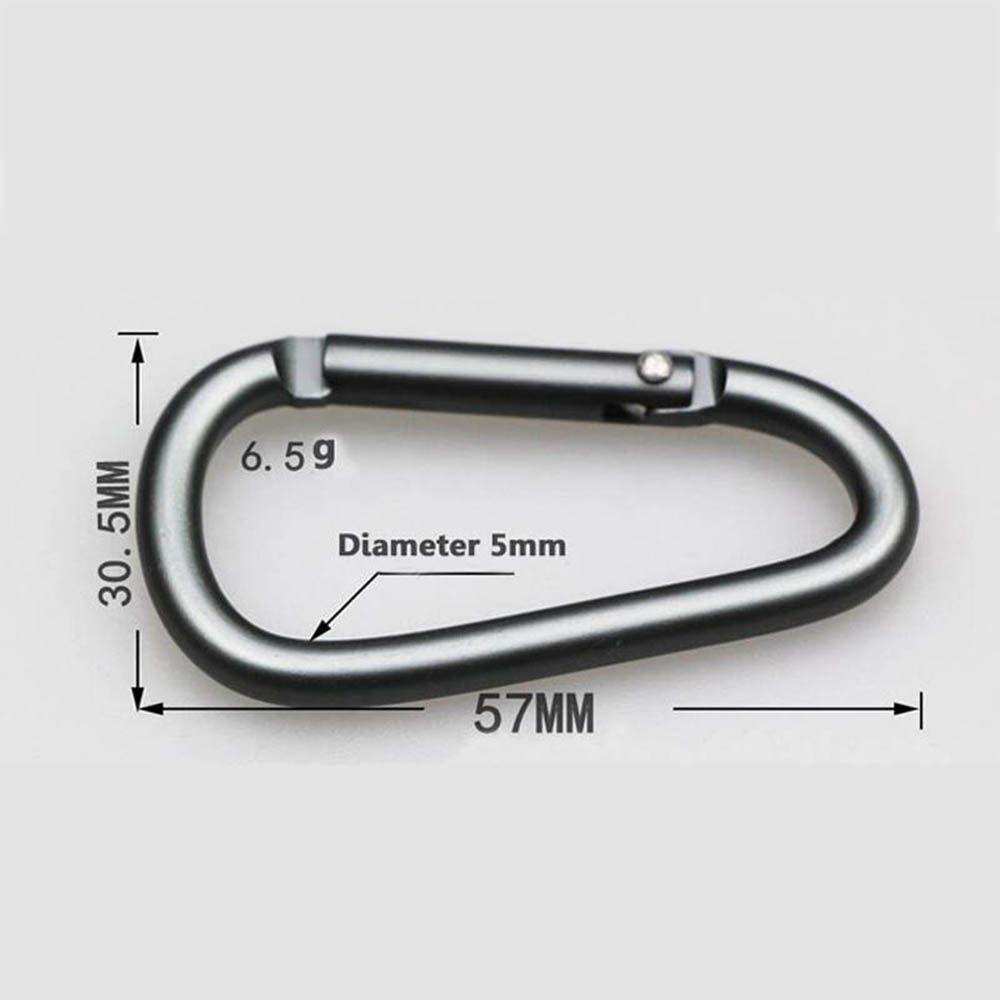 Lanfy Snap Hook D-Type Ransel Outdoor Musim Semi Camping Carabiner