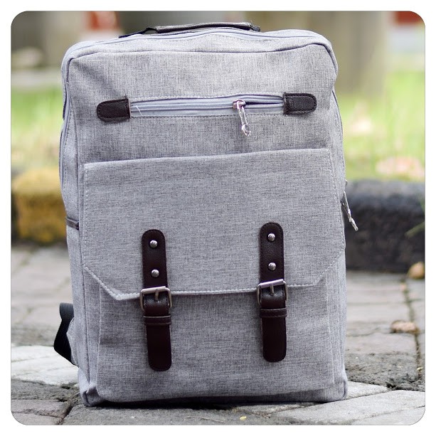 Best Seller Tas Punggung Backpack pria Kanvas tas Ransel pria Laptop import Ultimate Polo 108