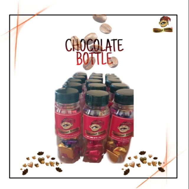 

Chocolate in bottle / cokelat botol / hadiah cokelat / souvenir cokelat