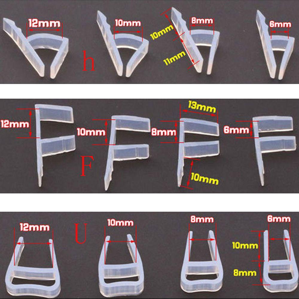 Suyo 1M 6-12mm F U h Shape Sealing Strips Karet Silikon Mandi Screen Hardware Segel Jendela