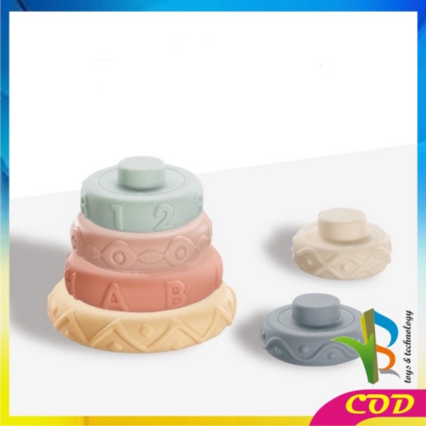 

Jual RB-M202 Mainan Anak Tower Ring Donat Baby Soft Toys Mainan Edukasi Berkualitas