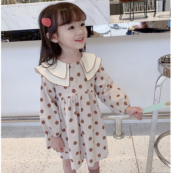 CG DR73- Dress Anak Perempuan Import NEW POLKADOT