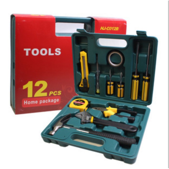 12 Pcs Tools Set Tool Kit Set Mobil Car Kendaraan Set Alat Kit