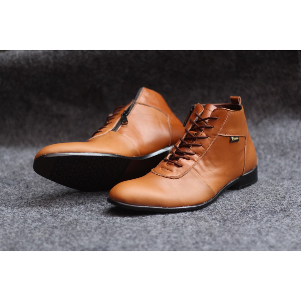 Sepatu Pantofel Cevany Original Maxslet Kulit Asli Pantopel Pria Murah Gaya Gaul Trendy Keren Ori