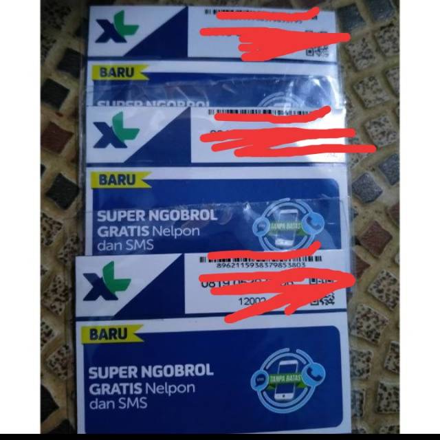 Xl xtra combo lite 2in1 (vocher+kartu) Nomer cantik xl isi paket 21gb semua area