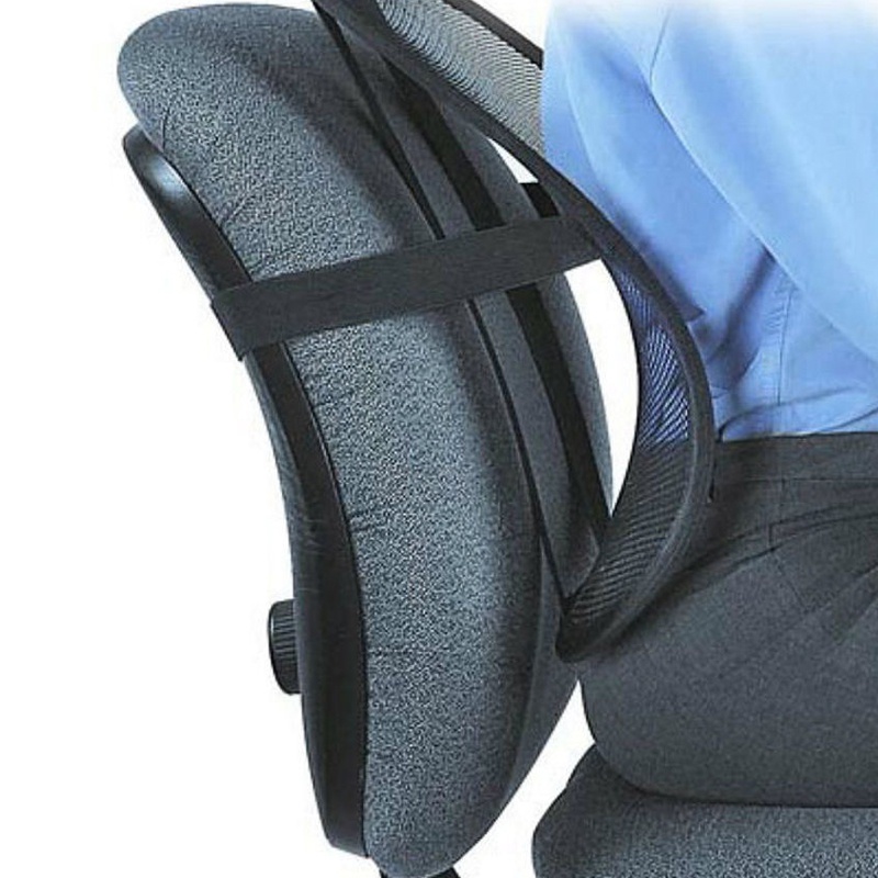 Sandaran Kursi Jog Mobil Super nyaman mencegah pegal saat duduk lama menjaga aliran udara tetap mengalir anti sakit pinggang punggung , tetap Ergonomic Mesh Lumbar Back Support Car Seat Office Chair Massage Back Lumbar Support Mesh Ventilate Cushion Pad