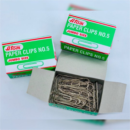 

CLIP ATOM NO.5 / PAPERCLIP / PAPER CLIP ATOM Bagus Kualitas