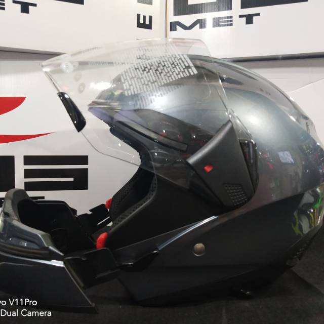 HELM ZEUS 611C SOLID TITANIUM / ZEUS 611C POLOS TITANIUM