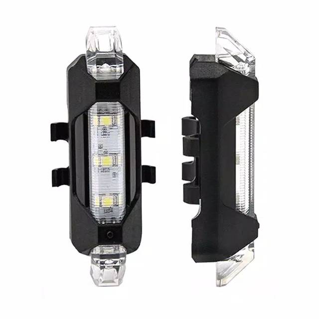 Lampu belakang sepeda Defensor 5 LED Tailight Rechargeable