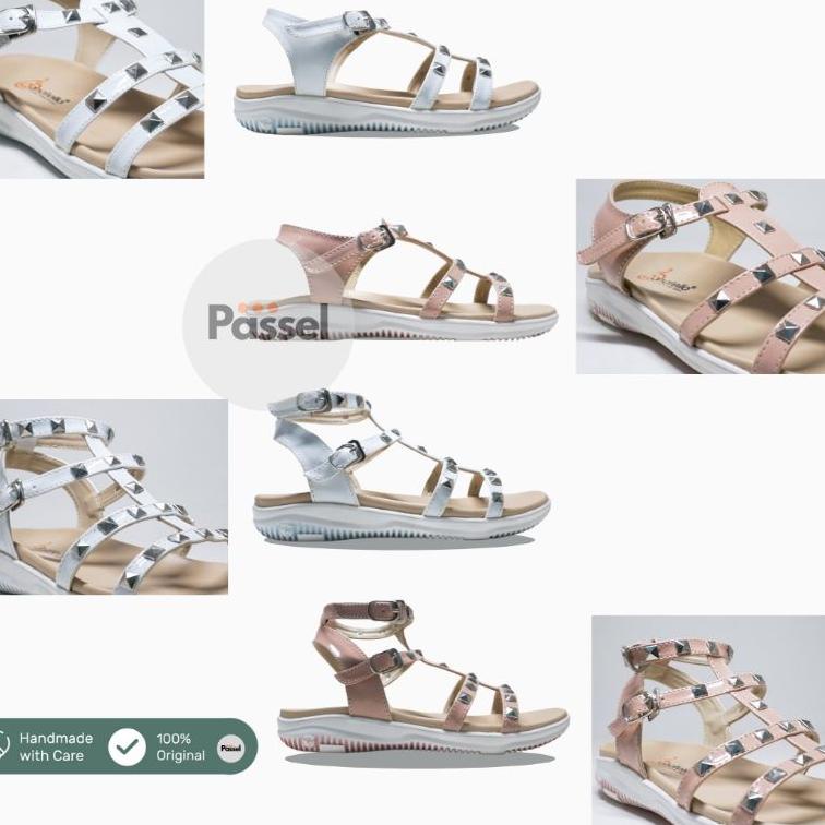 Donatello Sz. 31-35  Sepatu Sandal Gladiator Anak Perempuan Sintetis Kombinasi | AV / AV 8L1