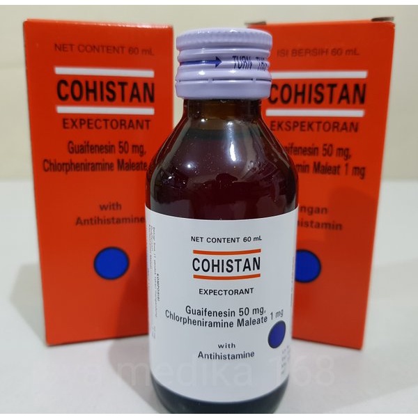 COHISTAN EXPECTORANT SIRUP 60 ML