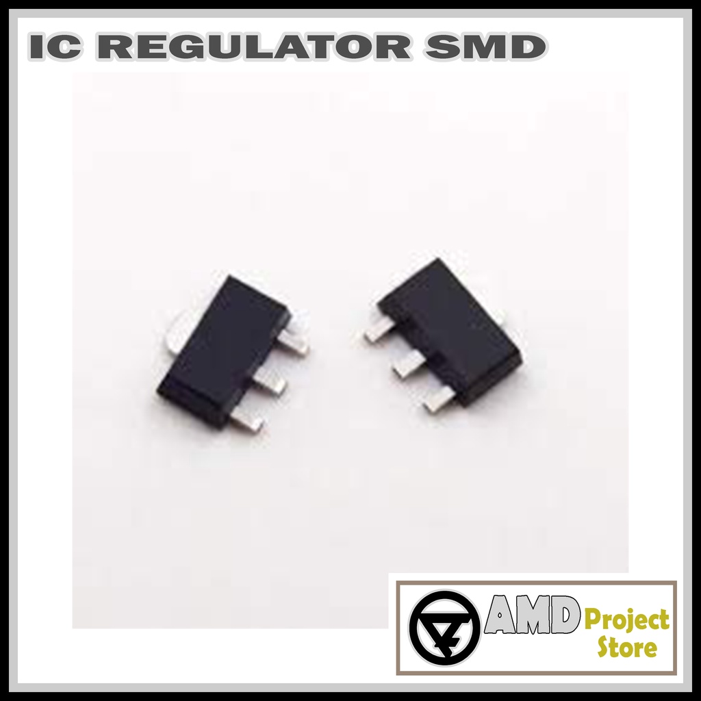 AMS117 IC Voltage Regulator 3.3V 0.5A XC6206P332M SMD SOT-23662K