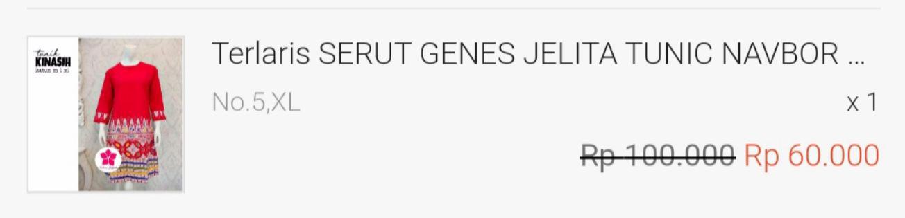 Terlaris Serut Genes Jelita Tunic Navbor Yelbor Whitbor Creambor Tunik Batik Modern Hrb030 Dolbi Dob