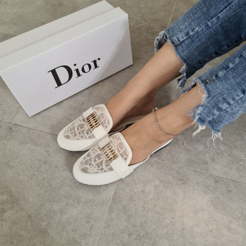 Sepatu Slop DR Cordova Loafer Flat Shoes FD 01 (Dus Polos)