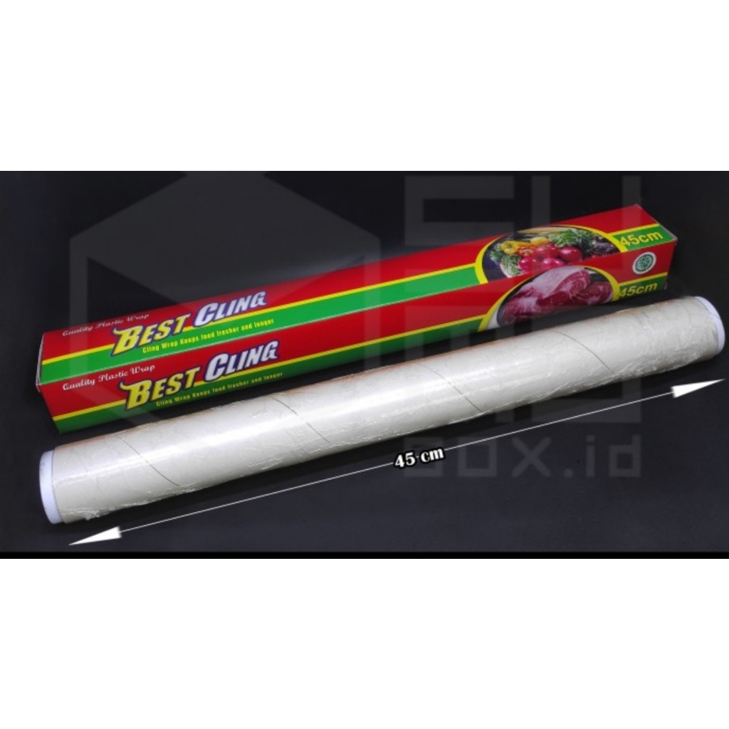 Best Cling 45cm x 30m Plastik Wrap Wrapping Bungkus Makanan