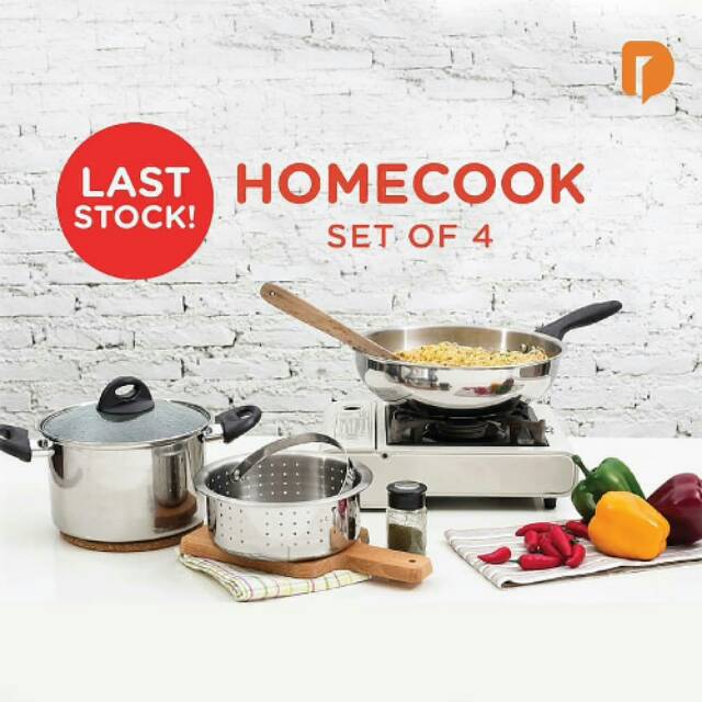 Homecook set panci of 4