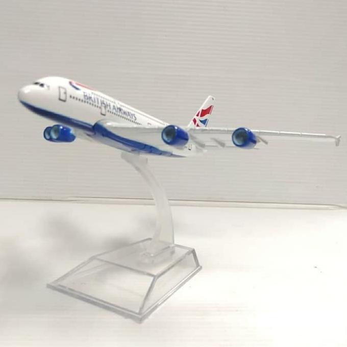 Pesawat Diecast Miniatur British Airways