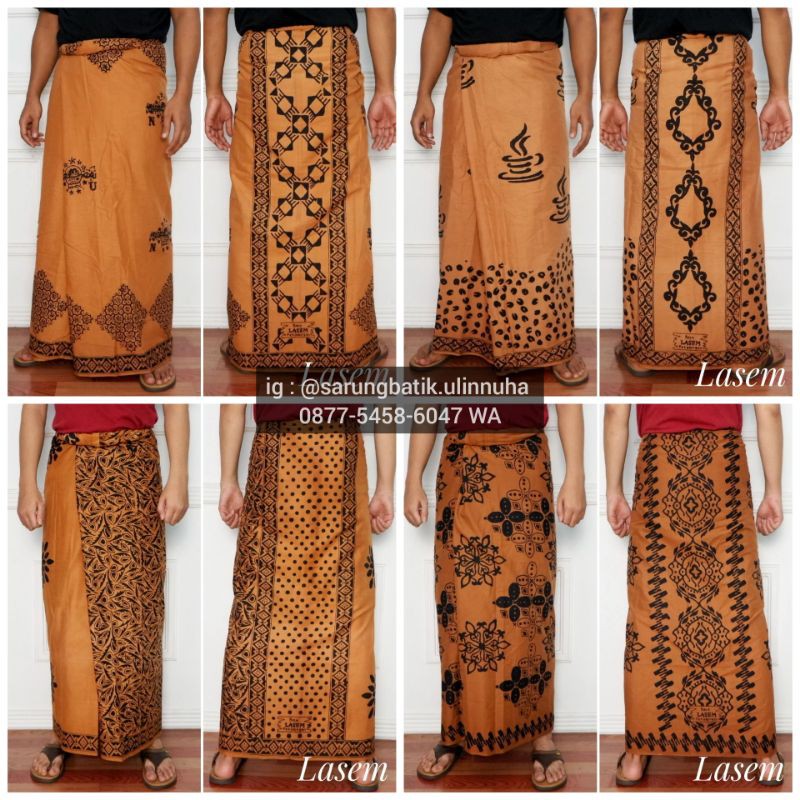 Sarung Batik Krem Cabutan - Lasem Rizqitex - by @sarungbatik.ulinnuha