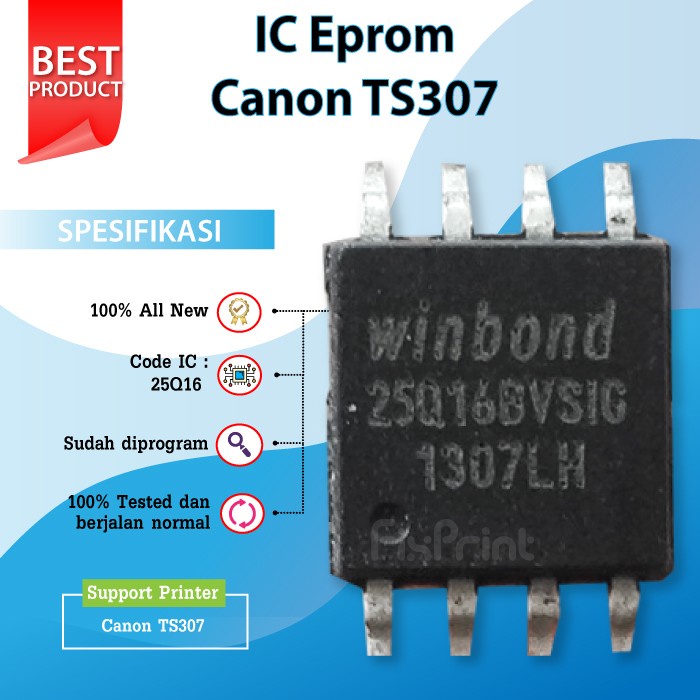 IC Eprom Canon TS307 IC Eeprom Printer TS-307 Resetter Counter TS307