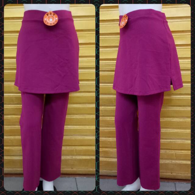 Celana senam panjang rok/ celana rok olahraga wanita/ celana olahraga panjang wanita