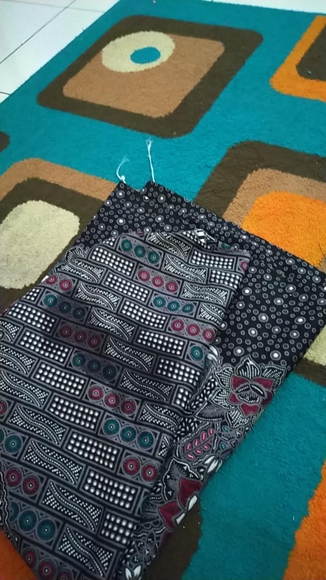 Batik Dolby Dolbi Dobby Doby Tenun Sutra Tulis Katun Atbm Baron Atasan Batik Wanita Sogan Srg308