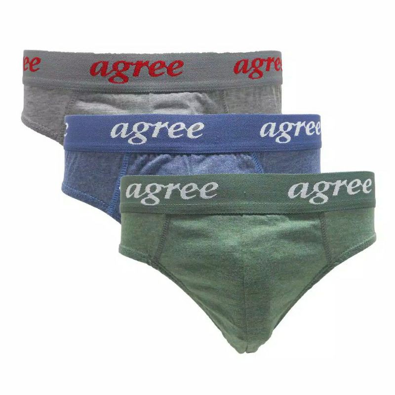 Celana Dalam Pria | Agree 2321 | Harga 3 Pcs*