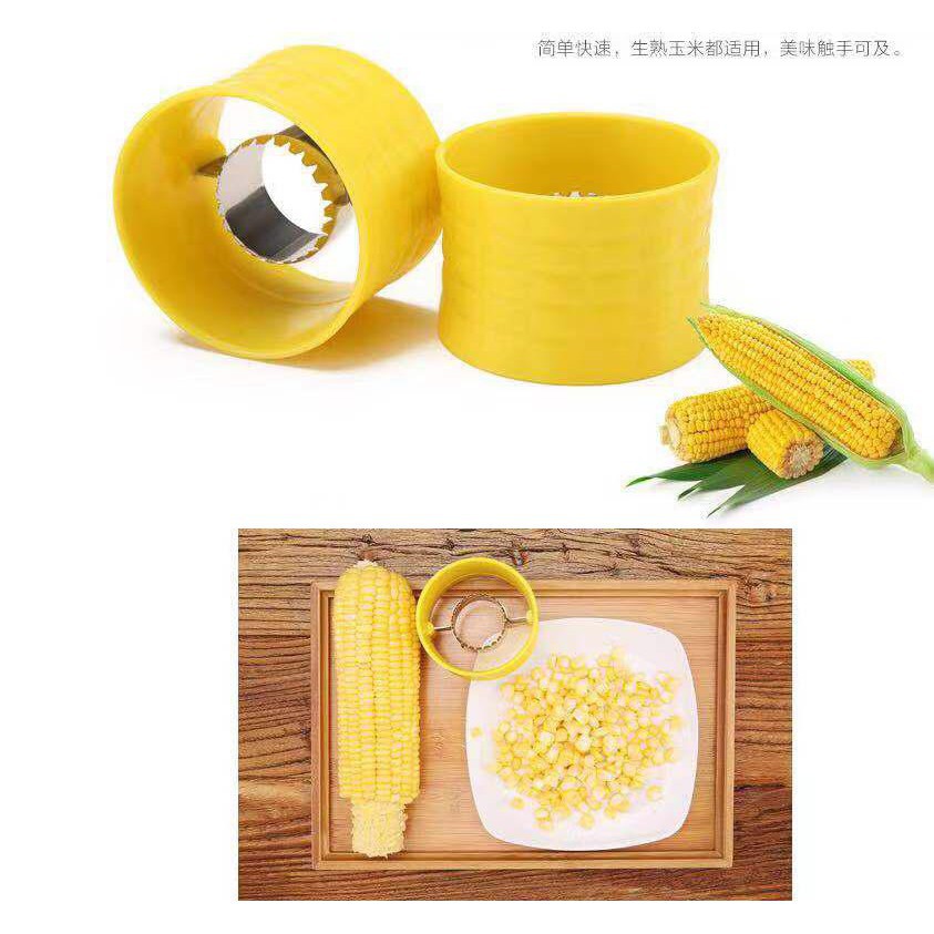 INFY - 2 in 1 Multi-Fungsi Parutan Jagung &amp; Parutan Jahe Corn Stripper Alat Pemarut Jagung R355