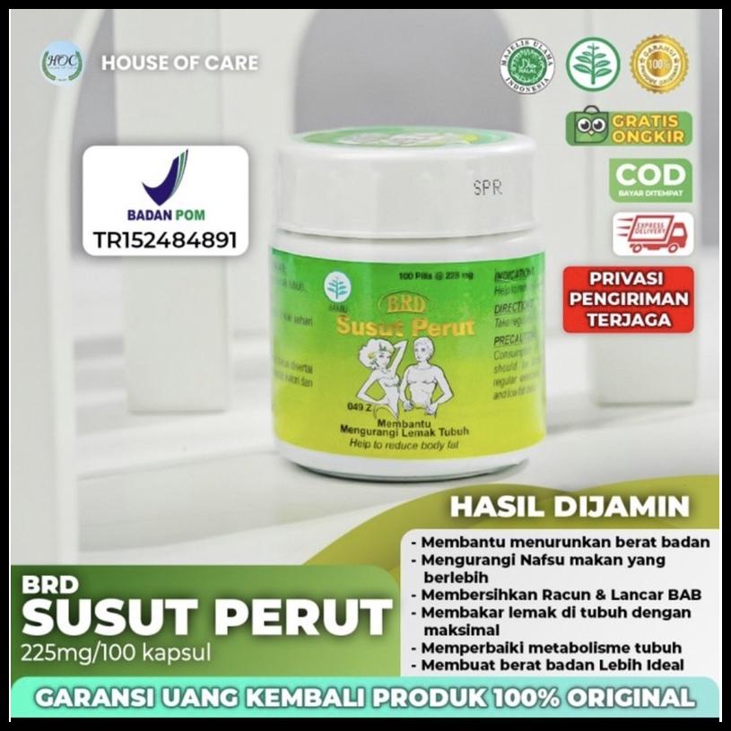 

Susut Perut 100 % Ori Mengurangi Lemak Badan Langsing Ideal Bpom - 1 Pcs