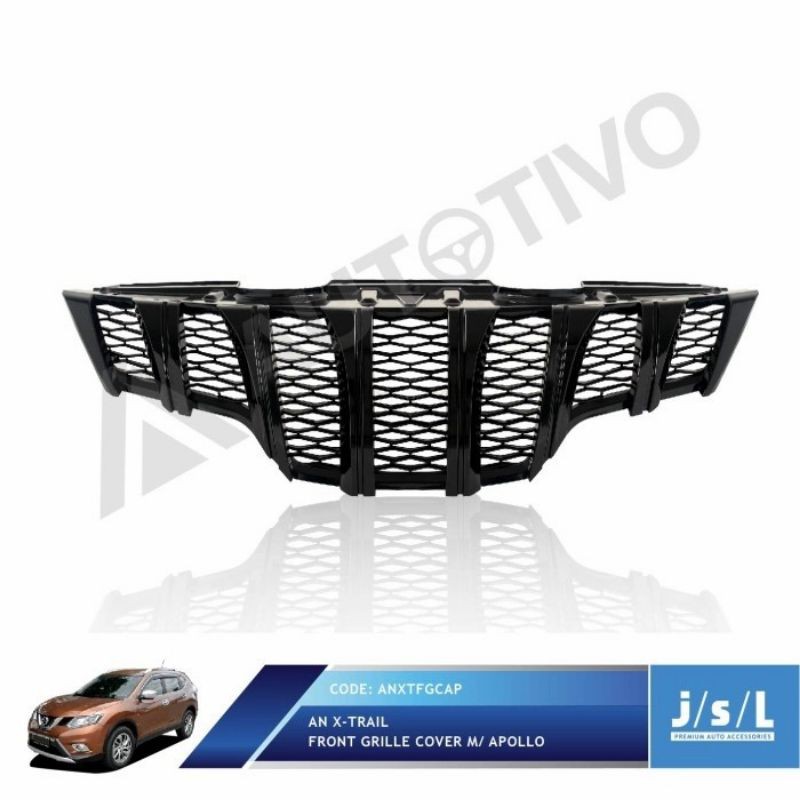 JSL Appolo Grill Depan All New Xtrail Front Grille Black