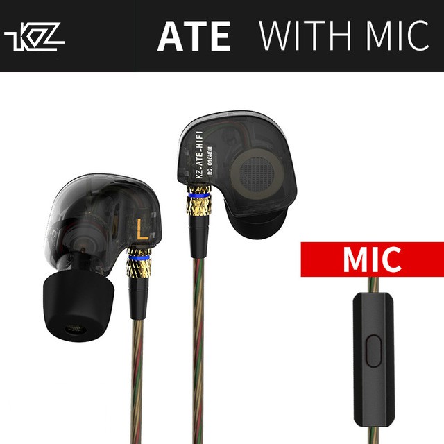 Knowledge Zenith Copper Driver In-Ear  Earphones 3.5mm - KZ-ATE