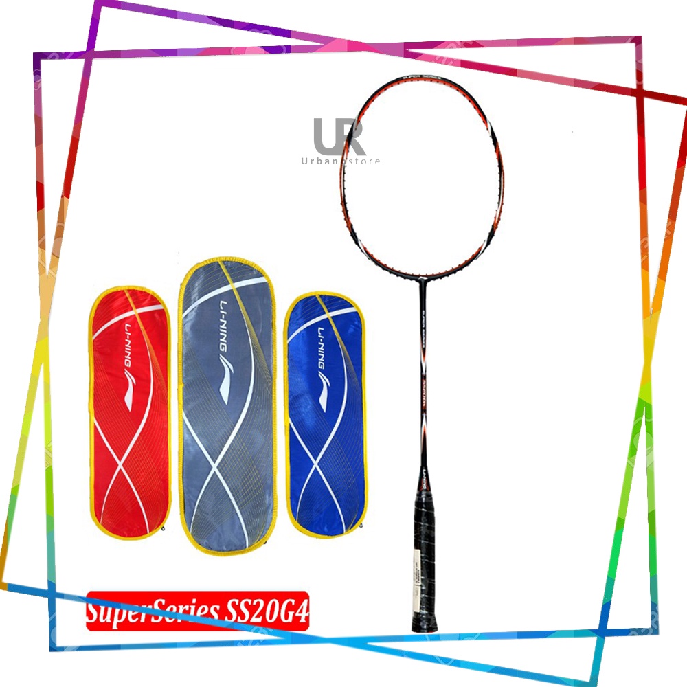 Raket Badminton ORIGINAL LINING SUPER SERIES SS 20G4 + TAS