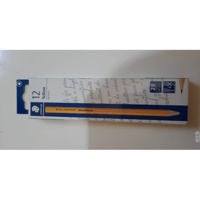 

STAEDTLER YELLOW PENCIL 2B