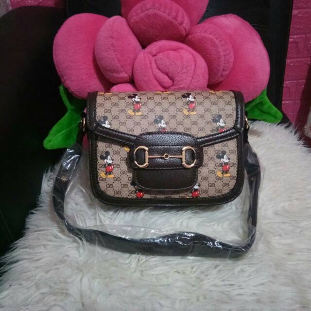 Tas gucci mickey jumbo tanpa box