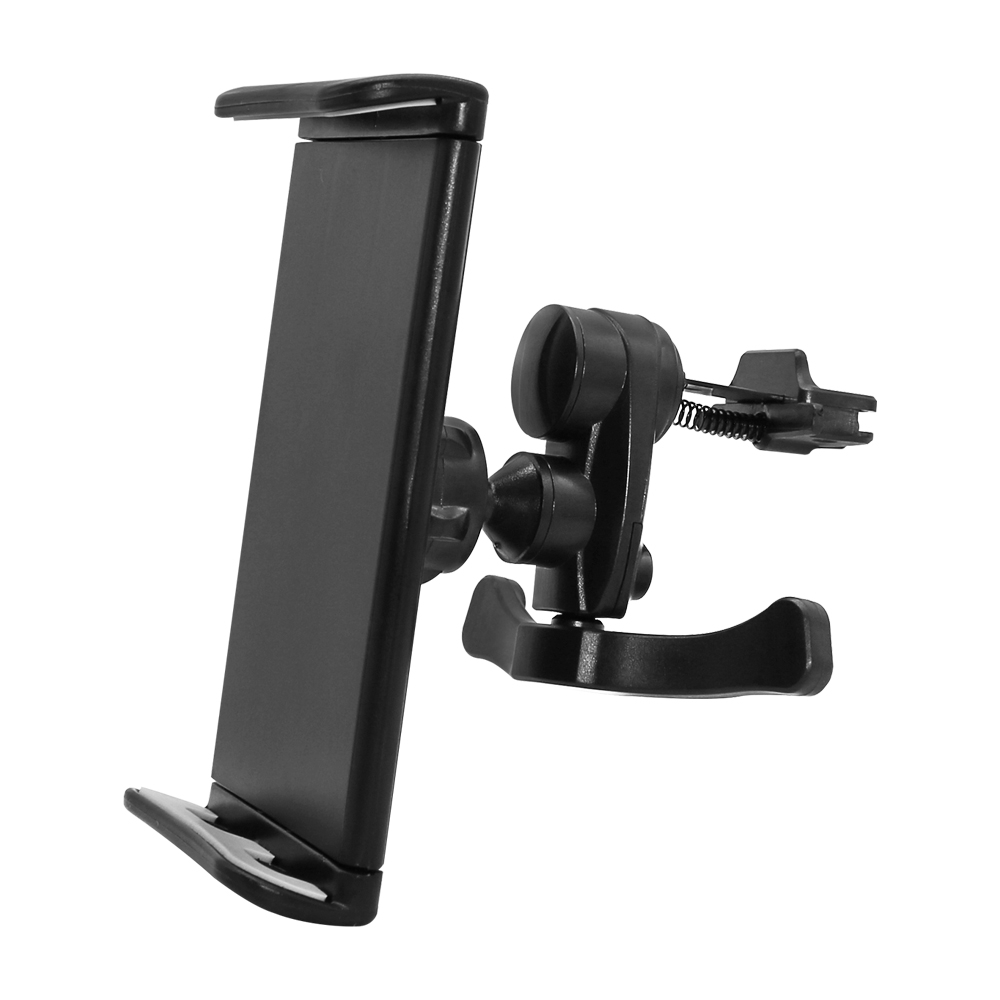 Stand Holder Ipad 1 3 4 mini 4-10 &quot;Samsung Huawei Tablet Rotasi 360 Derajat Untuk Ventilasi Ac Mobil