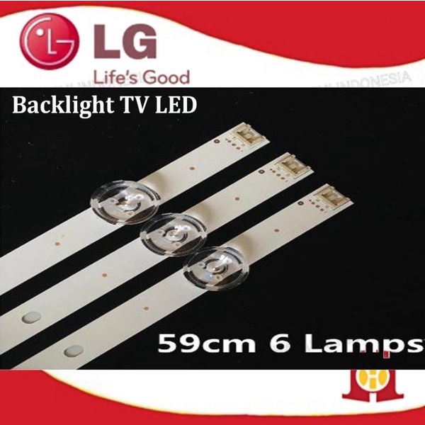 BACKLIGHT TV LED LG 32LF550A 32LB563D 32LB561 32LF630T LAMPU 6V BL 6K