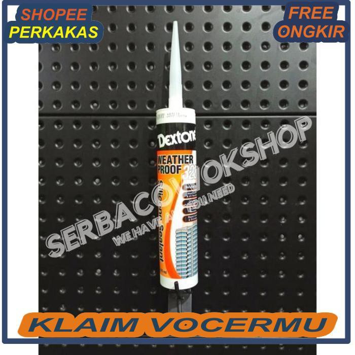 

DEXTONE LEM SEALANT WEATHERPROOF 328 TAHAN AIR LEM KHUSUS AREA JAWA SHOPEE FOR MAN / SERBA COWOK