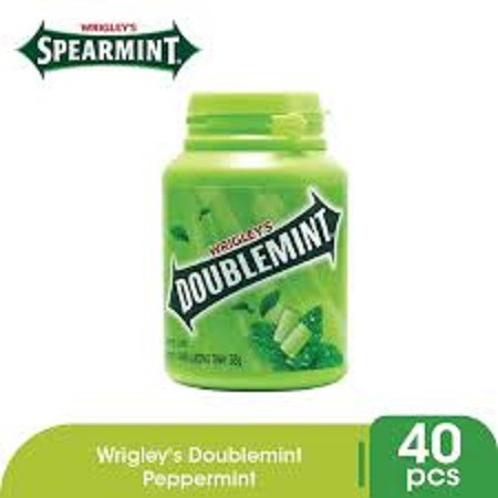 

permen doublemint peppermint spearmintbottle 58 gram 5 pack 30bottle