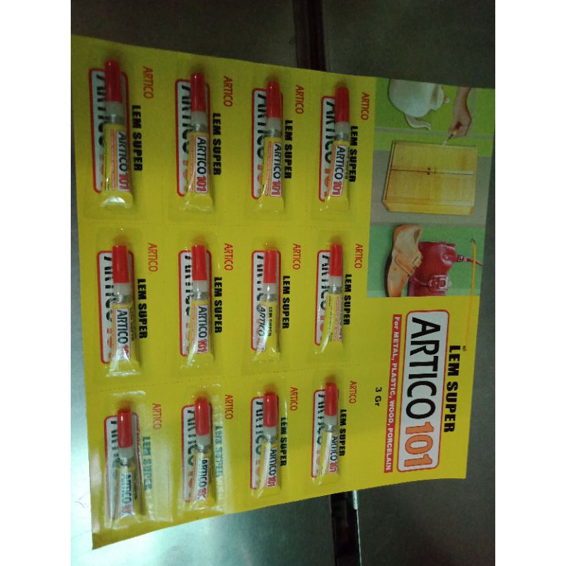 

lem artico 101 isi 12 pcs per papan.