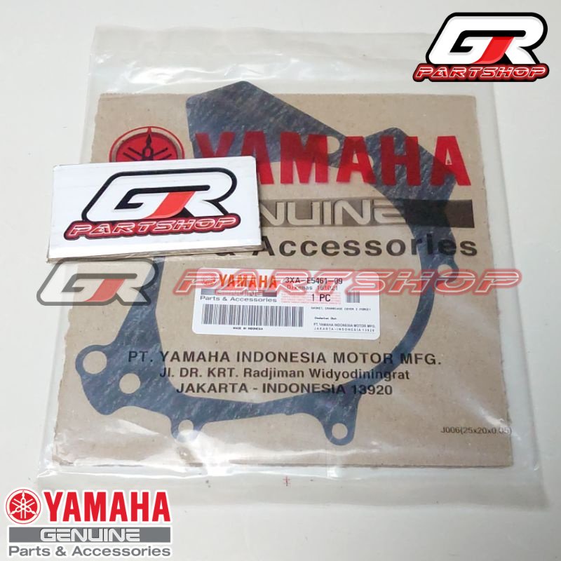 paking blok magnet 3XA f1zr ori ygp original yamaha fizr fiz f1z r force one 1 perpak gasket bak magnit