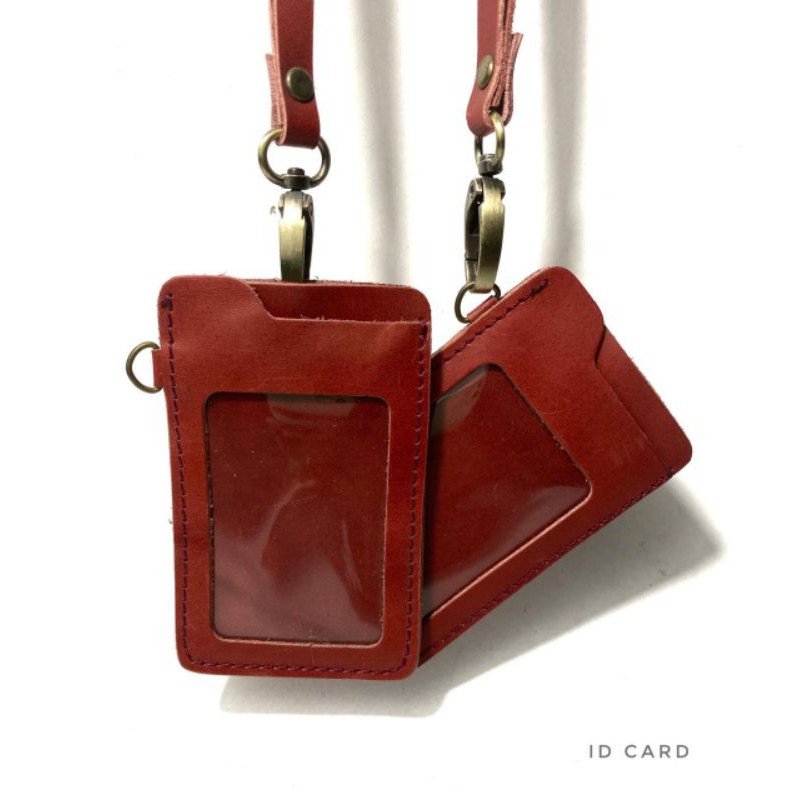 

name tag genuine leather