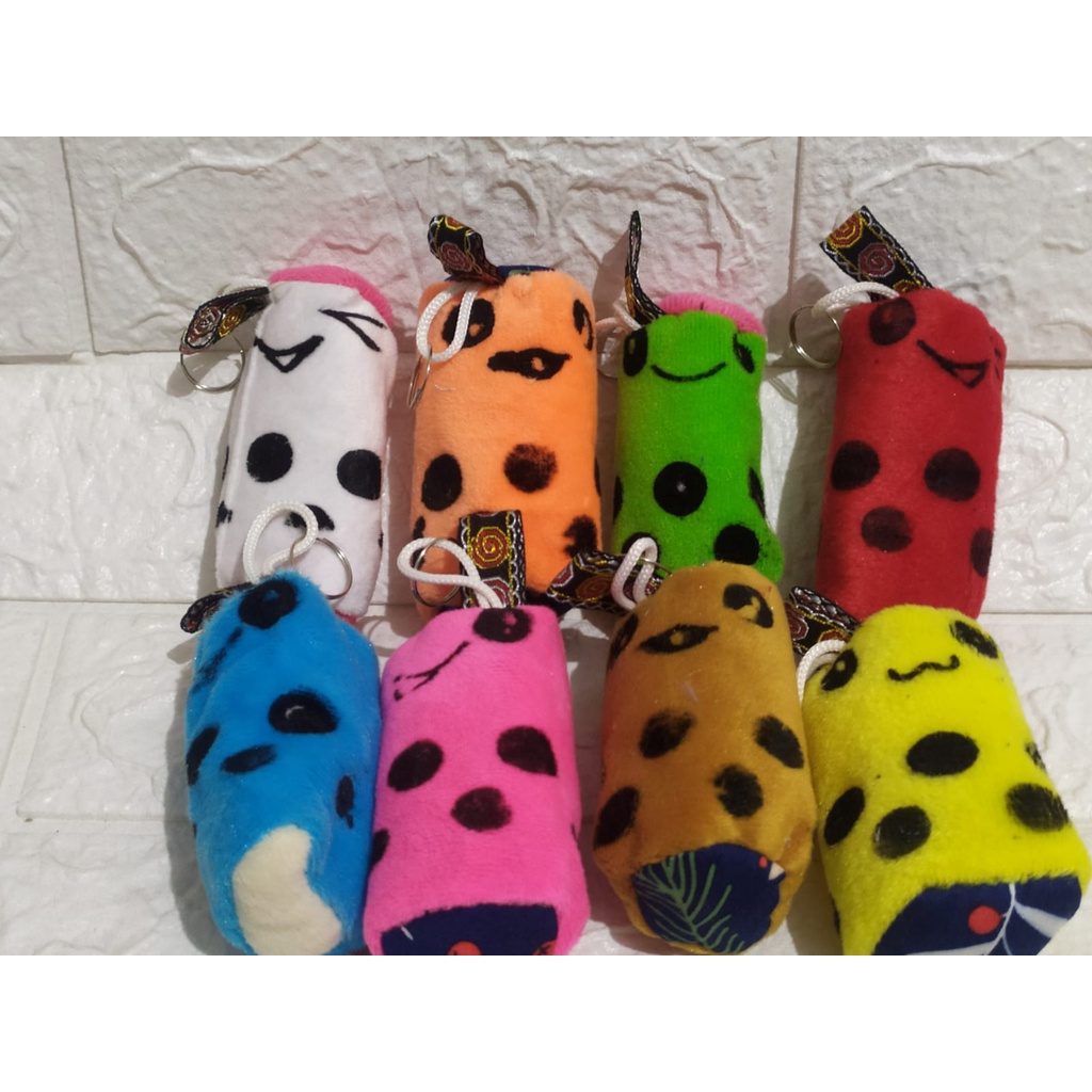 GANTUNGAN BOBA MINI TERMURAH/GANTUNGAN KUNCI BOBA MINI ISI 6PC