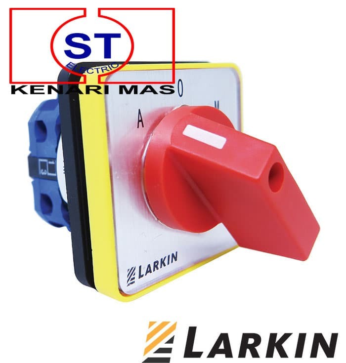LW-2M-48 Selector MOA, Selector AOM, Rotary Cam Switch 2Pole LARKIN Termurah