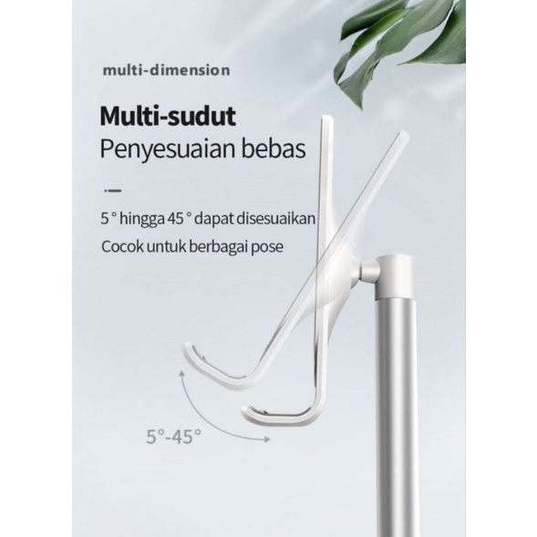 HOLDER Dudukan Ponsel Desktop Logam Komputer Tablet Malas