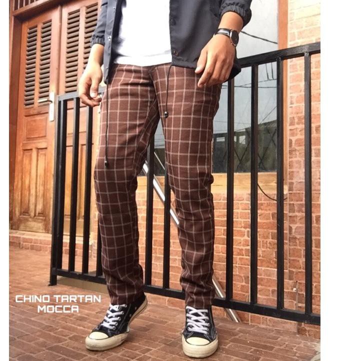 NEW CELANA TARTAN CHINO/CELANA KOTAK-KOTAK/CELANA CHINO/CELANA KAIN PROMO