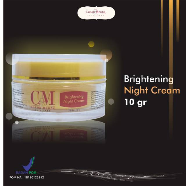 Krim Malam Whitening CM Platinum