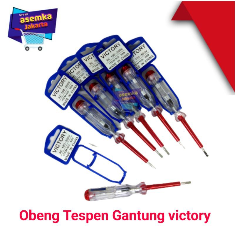 Tespen 6pcs Obeng tes Listrik Grosir