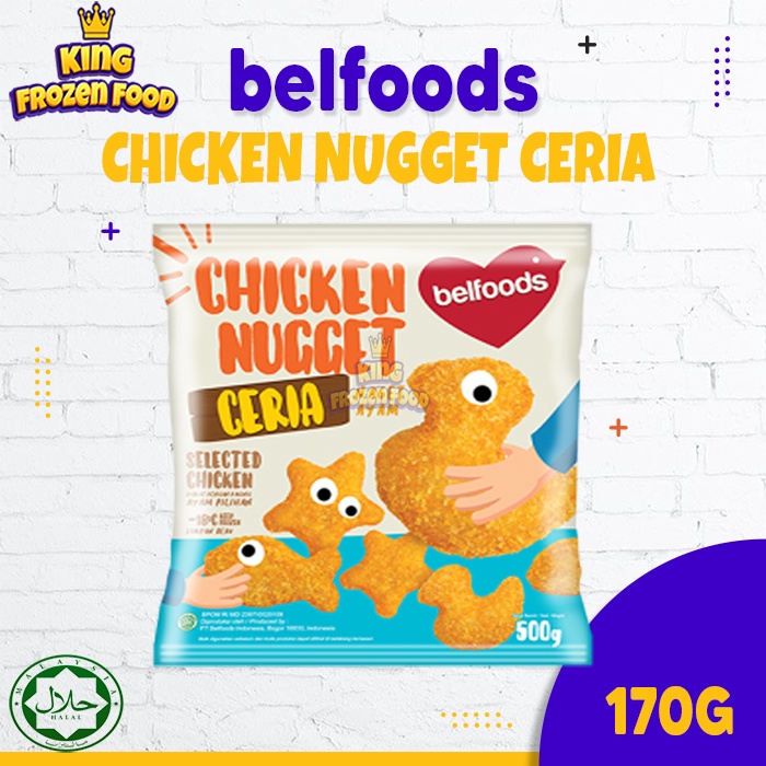 Belfoods Chicken Nuuget Ceria 170G