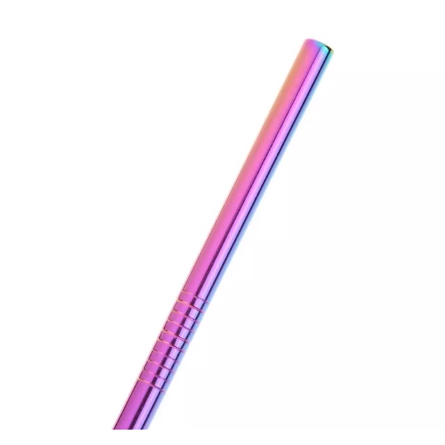 

Sedotan Stainless Steel Lurus Multi Color Bunglon - Reusable Straw - 21.5 cm